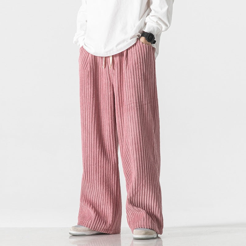 Men's Hudson Corduroy Casual Soft Drawstring Pants