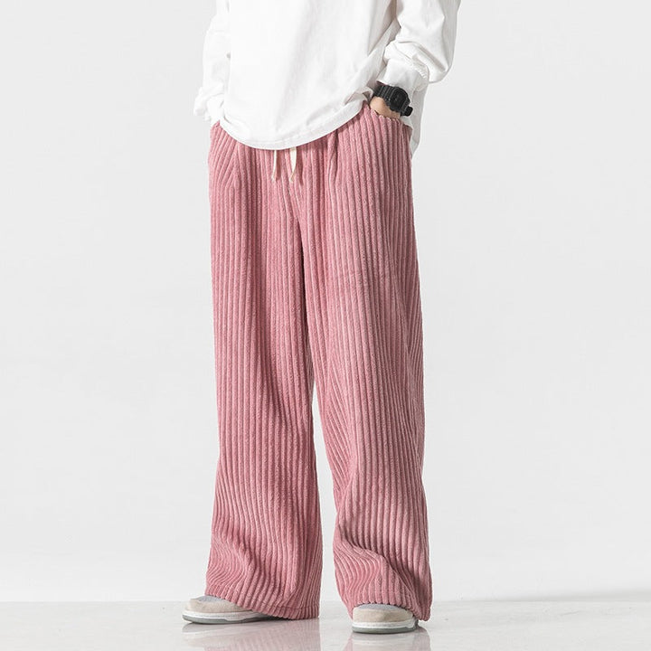Men's Hudson Corduroy Casual Soft Drawstring Pants