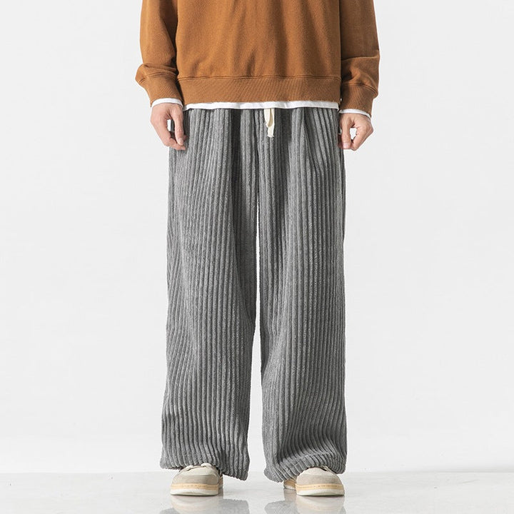 Men's Hudson Corduroy Casual Soft Drawstring Pants