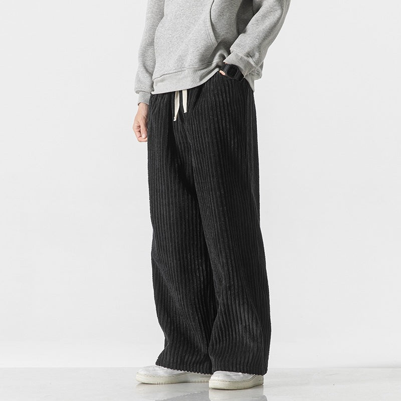 Men's Hudson Corduroy Casual Soft Drawstring Pants