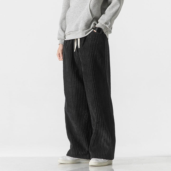 Men's Hudson Corduroy Casual Soft Drawstring Pants