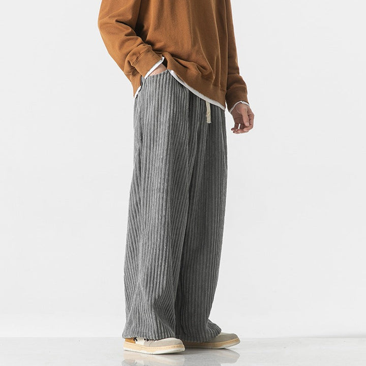 Men's Hudson Corduroy Casual Soft Drawstring Pants