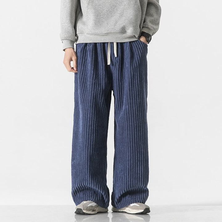 Men's Hudson Corduroy Casual Soft Drawstring Pants