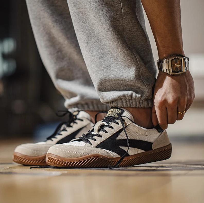 Men's Olympism Retro Suede Casual Athletic Sneakers