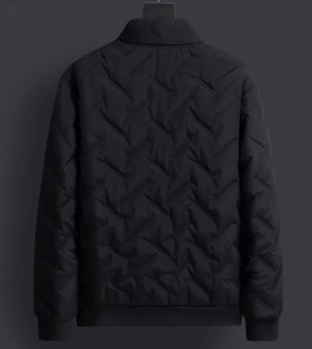 Men's Stefano Sherpa Quilted Insulated Bomber Jacket