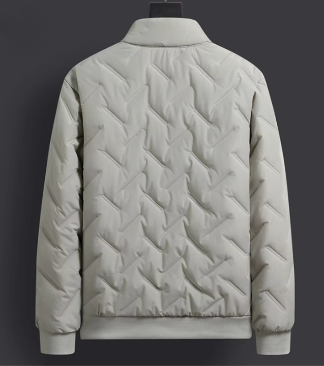 Men's Stefano Sherpa Quilted Insulated Bomber Jacket
