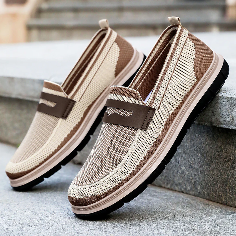 Men's Stephan Comfortable Slip-On Breathable Walking Loafers