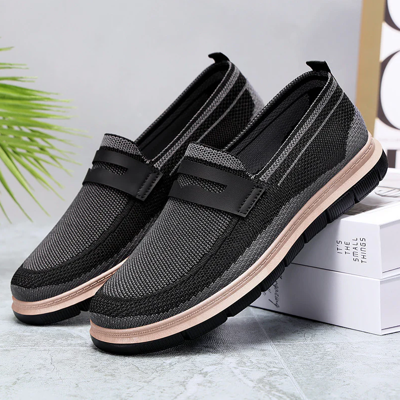 Men's Stephan Comfortable Slip-On Breathable Walking Loafers