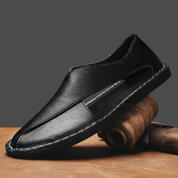 Men's Genuine Leather Peshawari Comfortable Breathable Sandals