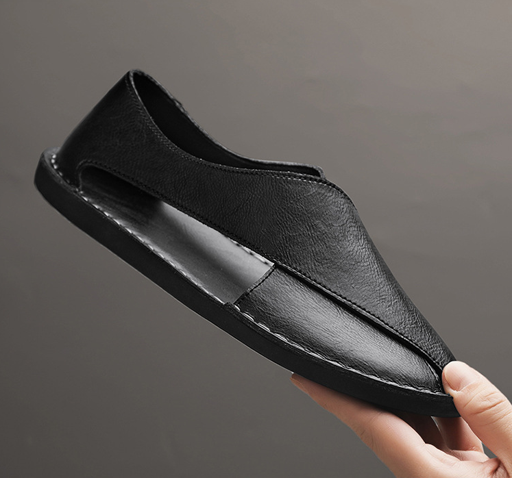 Men's Genuine Leather Peshawari Comfortable Breathable Sandals