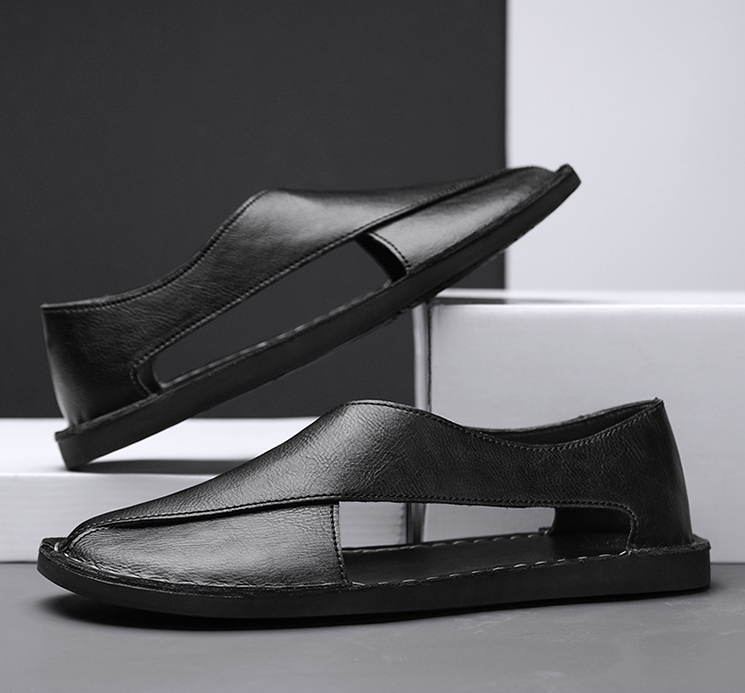 Men's Genuine Leather Peshawari Comfortable Breathable Sandals