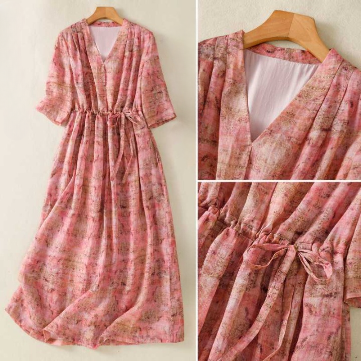 Women's Floral Flowy Maxi Dress