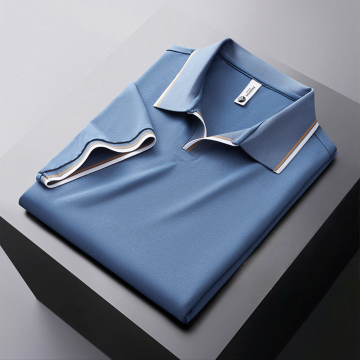Men's Casual Breathable Polo Shirt