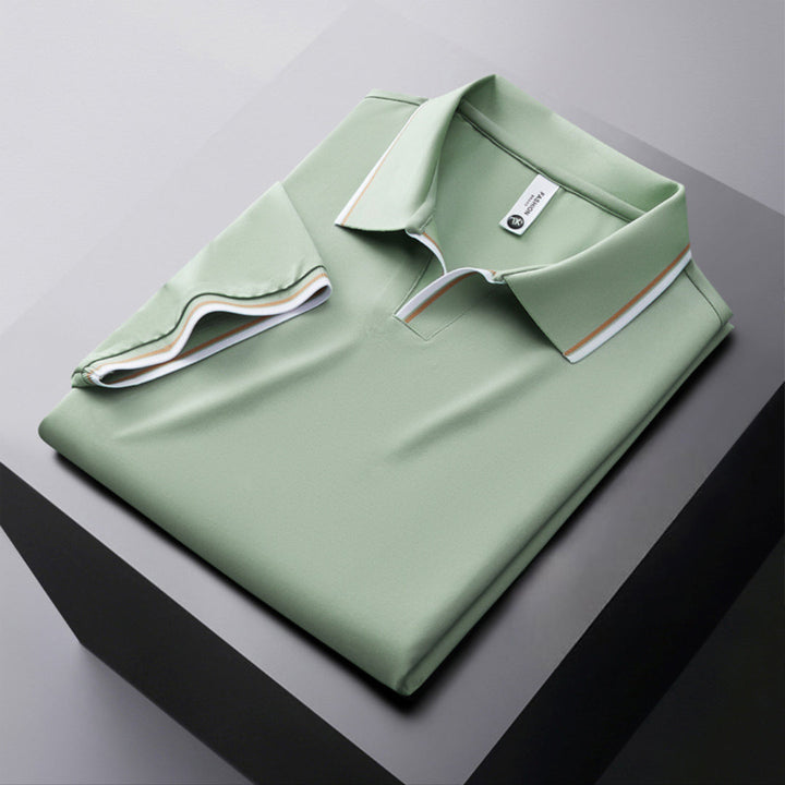 Men's Casual Breathable Polo Shirt