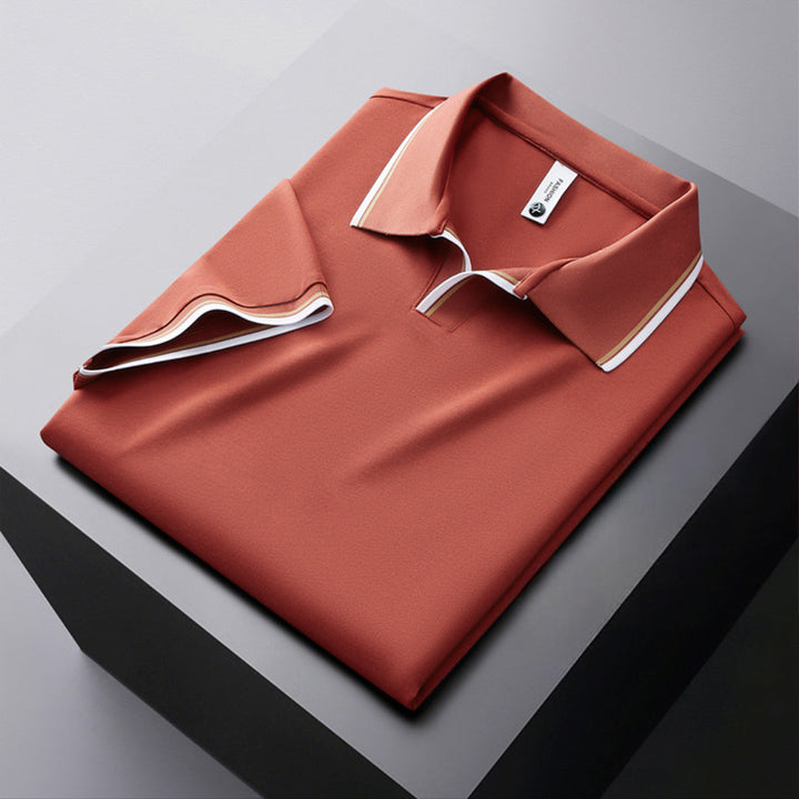 Men's Casual Breathable Polo Shirt