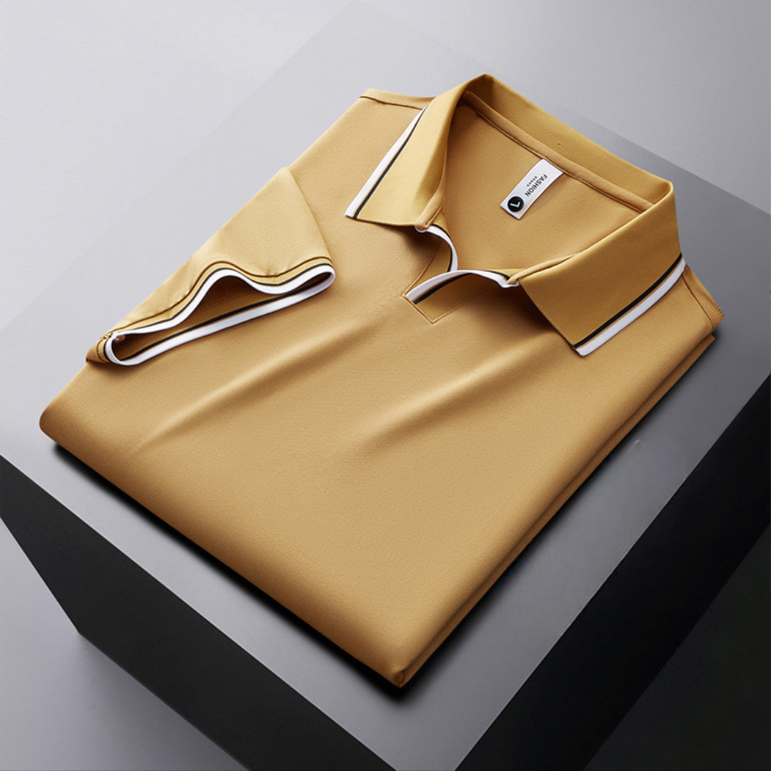 Men's Casual Breathable Polo Shirt