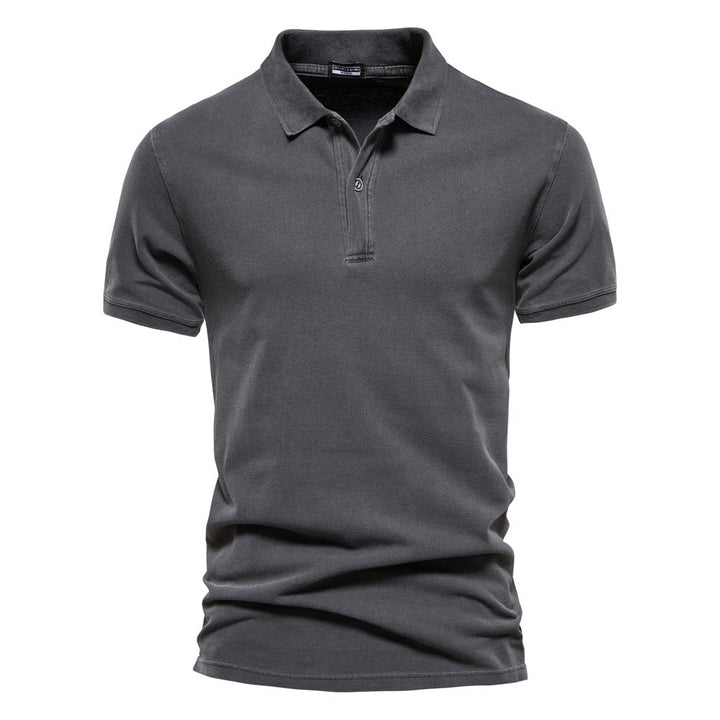 Men’s Classic Cotton Polo Shirt – Clean Slim Fit, Everyday Wear