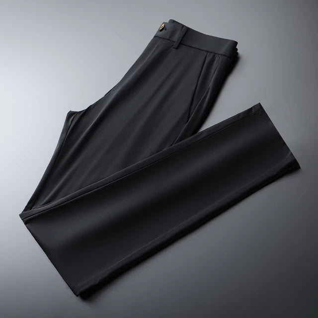 Men's Silk Stretch Dress Pants