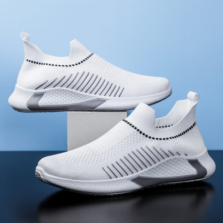Men's Knit Slip-On Lightweight Sneakers
