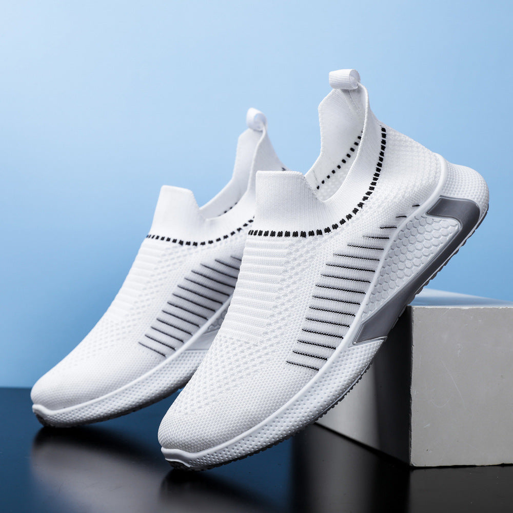 Men's Knit Slip-On Lightweight Sneakers