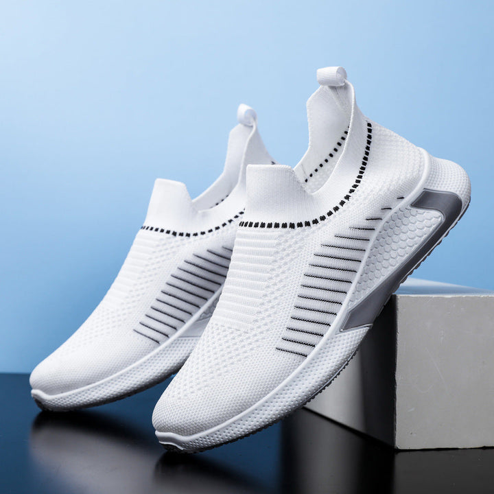 Men's Knit Slip-On Lightweight Sneakers