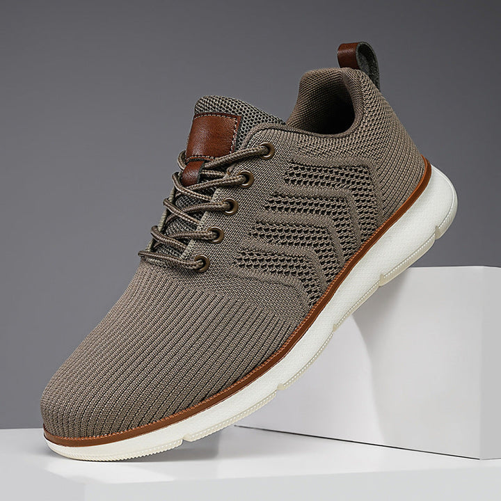 Men’s Lightweight Breathable Knit Sneakers | Casual Everyday Comfort Shoes