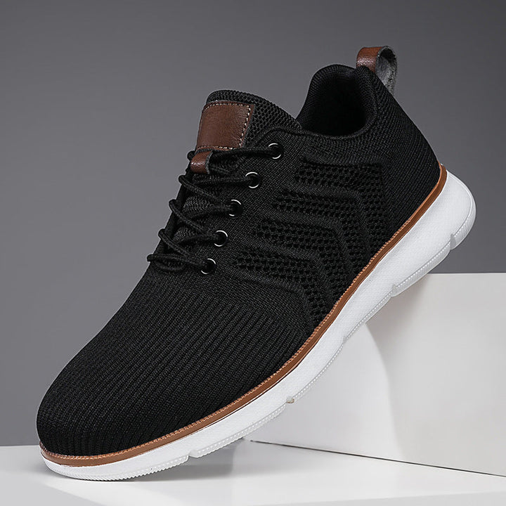 Men’s Lightweight Breathable Knit Sneakers | Casual Everyday Comfort Shoes