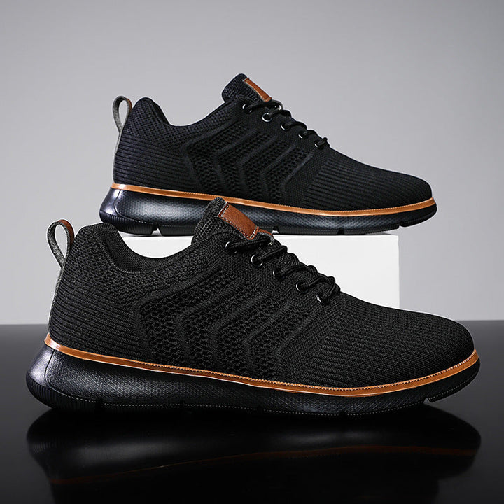 Men’s Lightweight Breathable Knit Sneakers | Casual Everyday Comfort Shoes