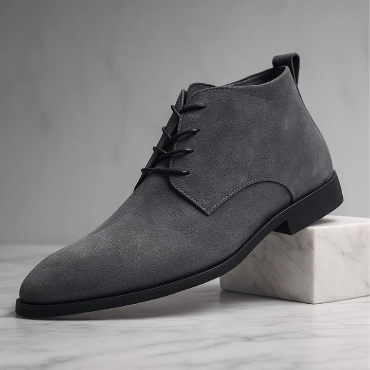 Men's Formal Suede Chukka Dress Ankle Boots