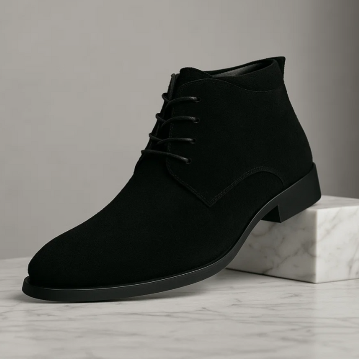 Men's Formal Suede Chukka Dress Ankle Boots