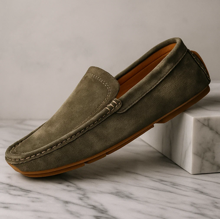 Men's Classic Suede Moccasins Loafer