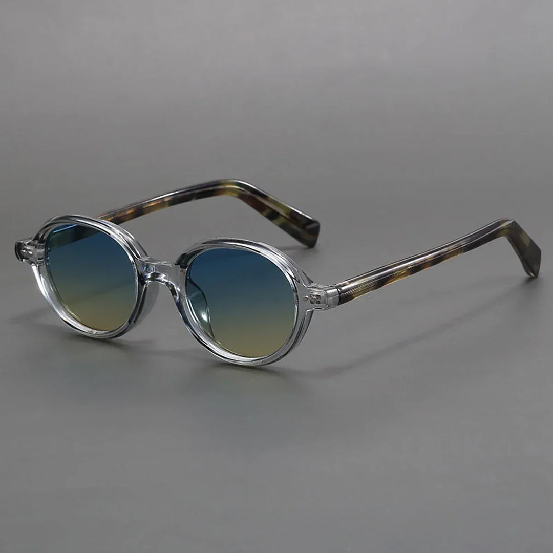 Classic Round Vintage Lenses UV400 Acetate Sunglasses