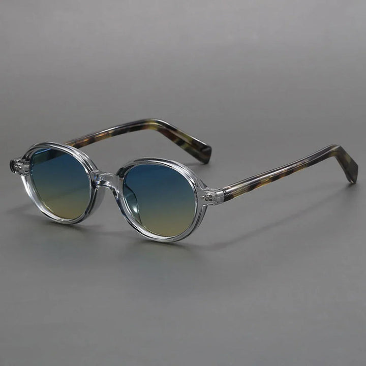 Classic Round Vintage Lenses UV400 Acetate Sunglasses
