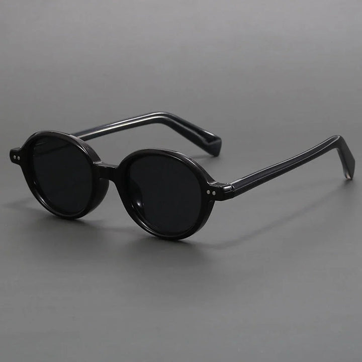 Classic Round Vintage Lenses UV400 Acetate Sunglasses