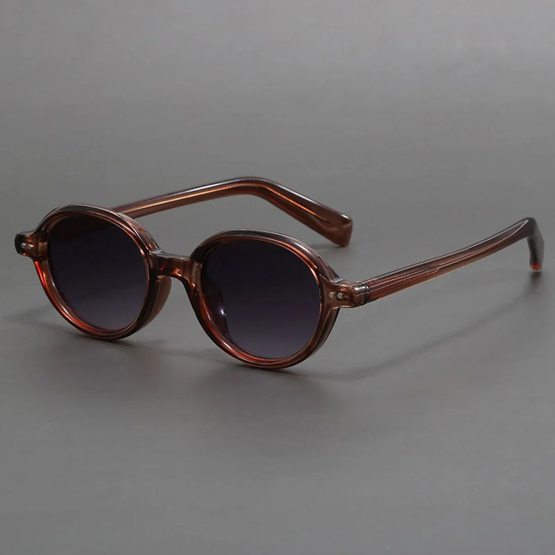 Classic Round Vintage Lenses UV400 Acetate Sunglasses