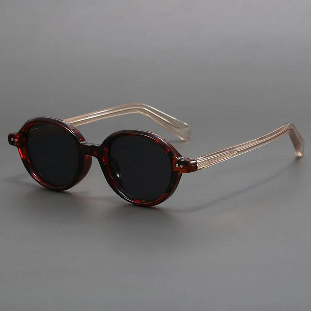 Classic Round Vintage Lenses UV400 Acetate Sunglasses