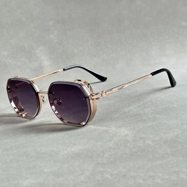 Aviator Gradient UV400 Metal Sunglasses