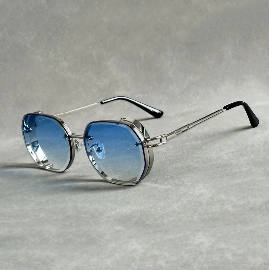 Aviator Gradient UV400 Metal Sunglasses