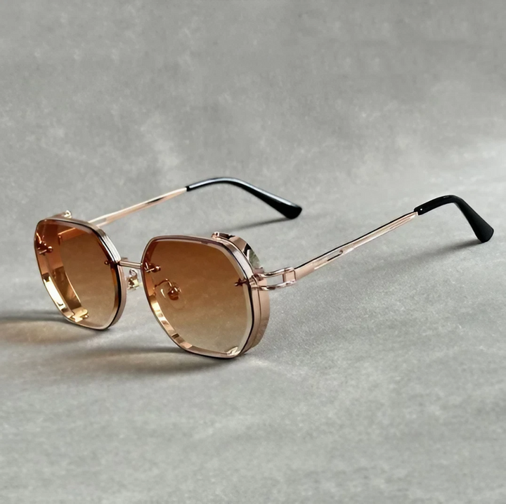 Aviator Gradient UV400 Metal Sunglasses