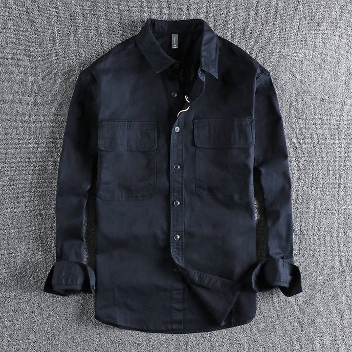 Men's Cotton Workwear Utility Shirt