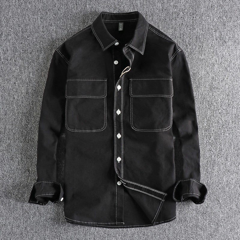 Men's Cotton Workwear Utility Shirt