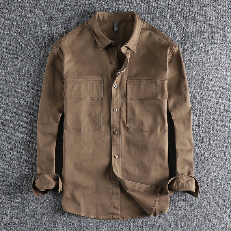 Men's Cotton Workwear Utility Shirt