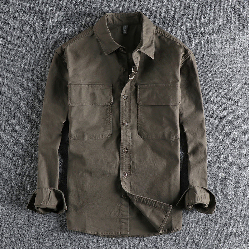 Men's Cotton Workwear Utility Shirt