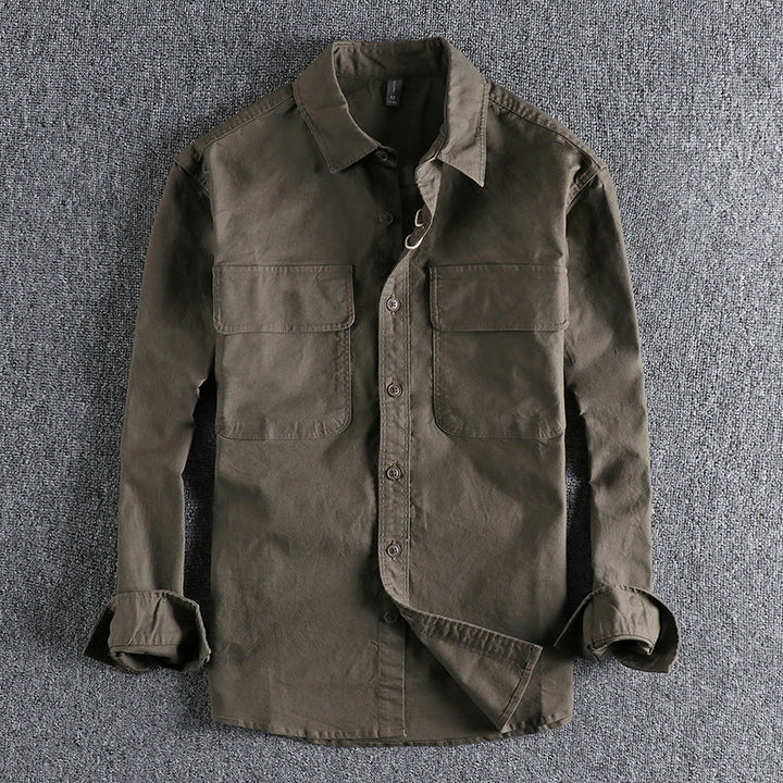 Men's Cotton Workwear Utility Shirt