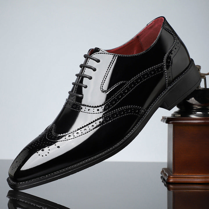 Men's Oxford Brogue Dress Shoes