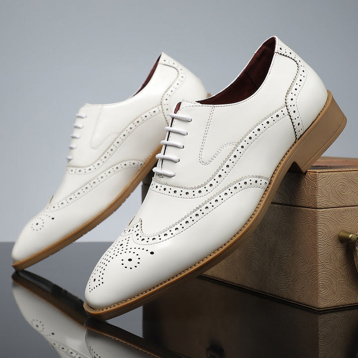 Men's Oxford Brogue Dress Shoes