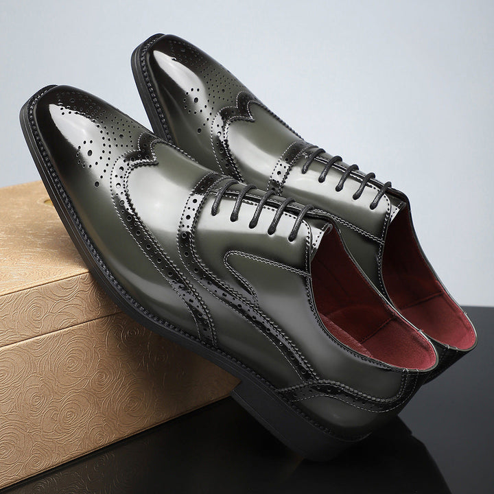 Men's Oxford Brogue Dress Shoes
