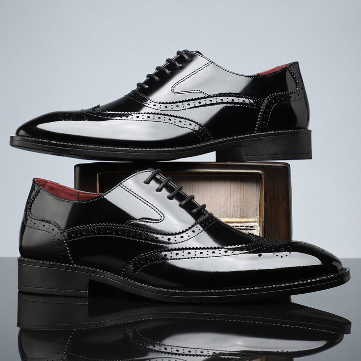 Men's Oxford Brogue Dress Shoes