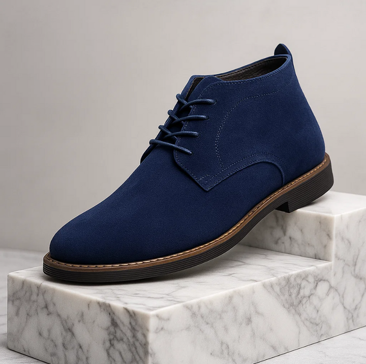 Men's Suede Dress Chukka Boots