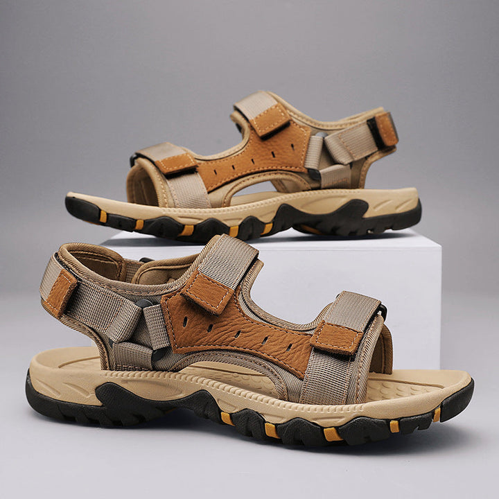 Men’s Outdoor Trek Sandals – Adjustable Straps & All-Day Comfort